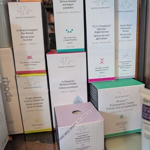 Drunk Elephant Skincare Set with Pastel Accents